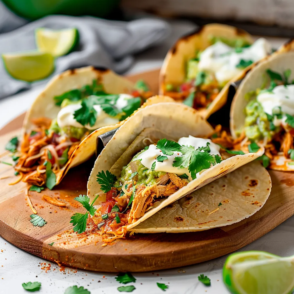 Crockpot Chicken Tacos