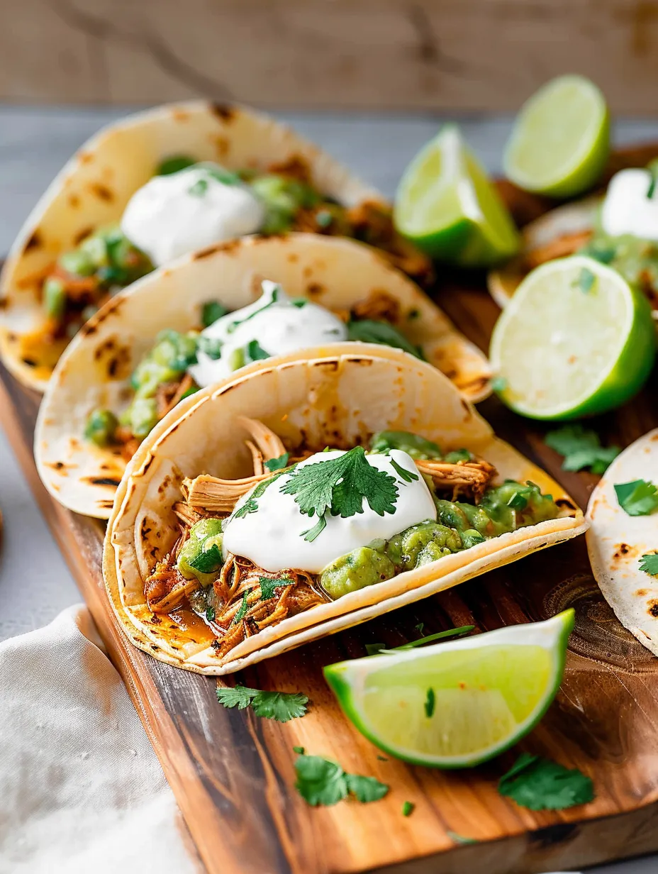 Crockpot Chicken Tacos Recipe