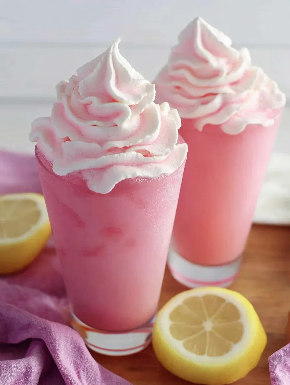 Best Whipped Pink Lemonade