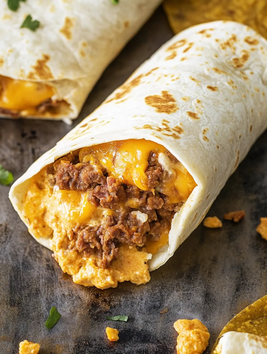 Easy Taco Bell Beefy Melt Burrito