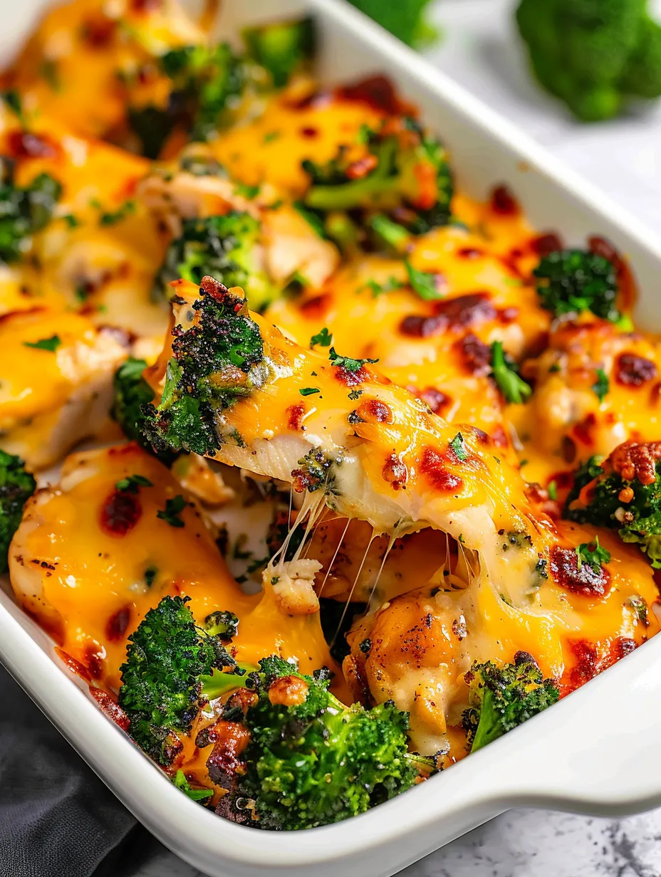 Broccoli Beef Cheddar Chicken Recipe