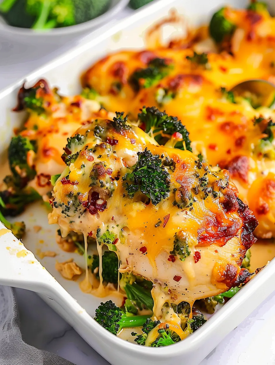 Easy Broccoli Beef Cheddar Chicken Recipe