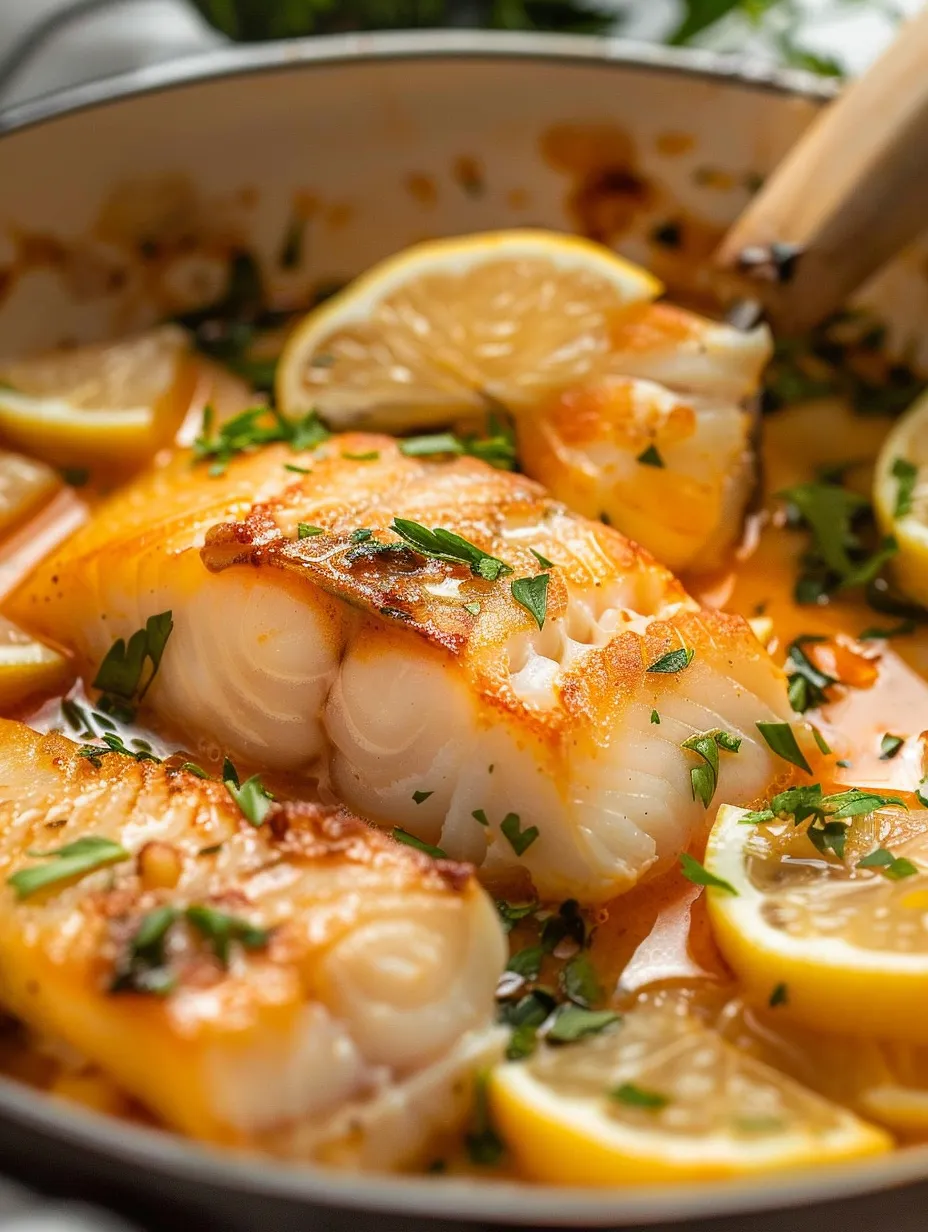 Easy Buttered Cod Recipe