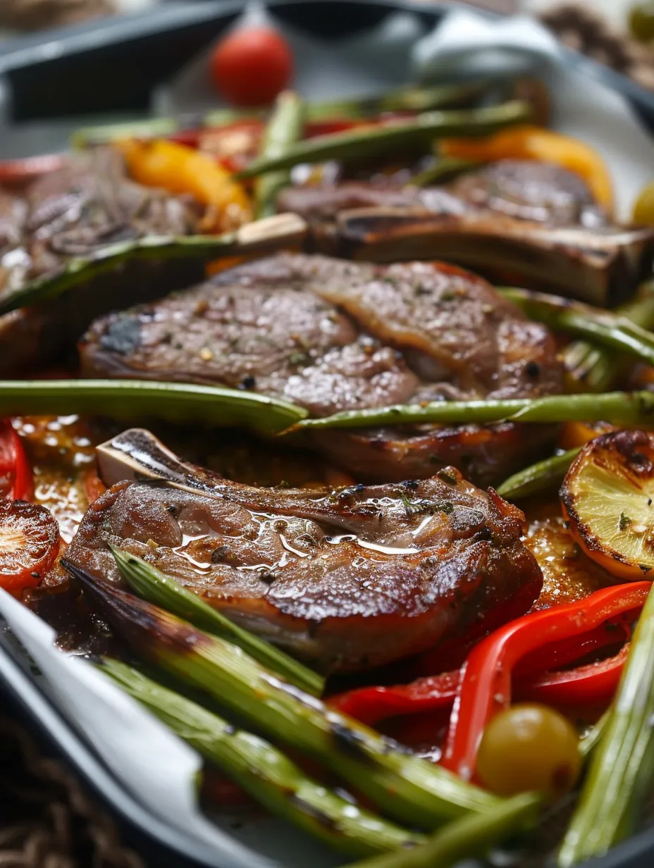 Sheet Pan Pork Chops and Vegetables Recipe