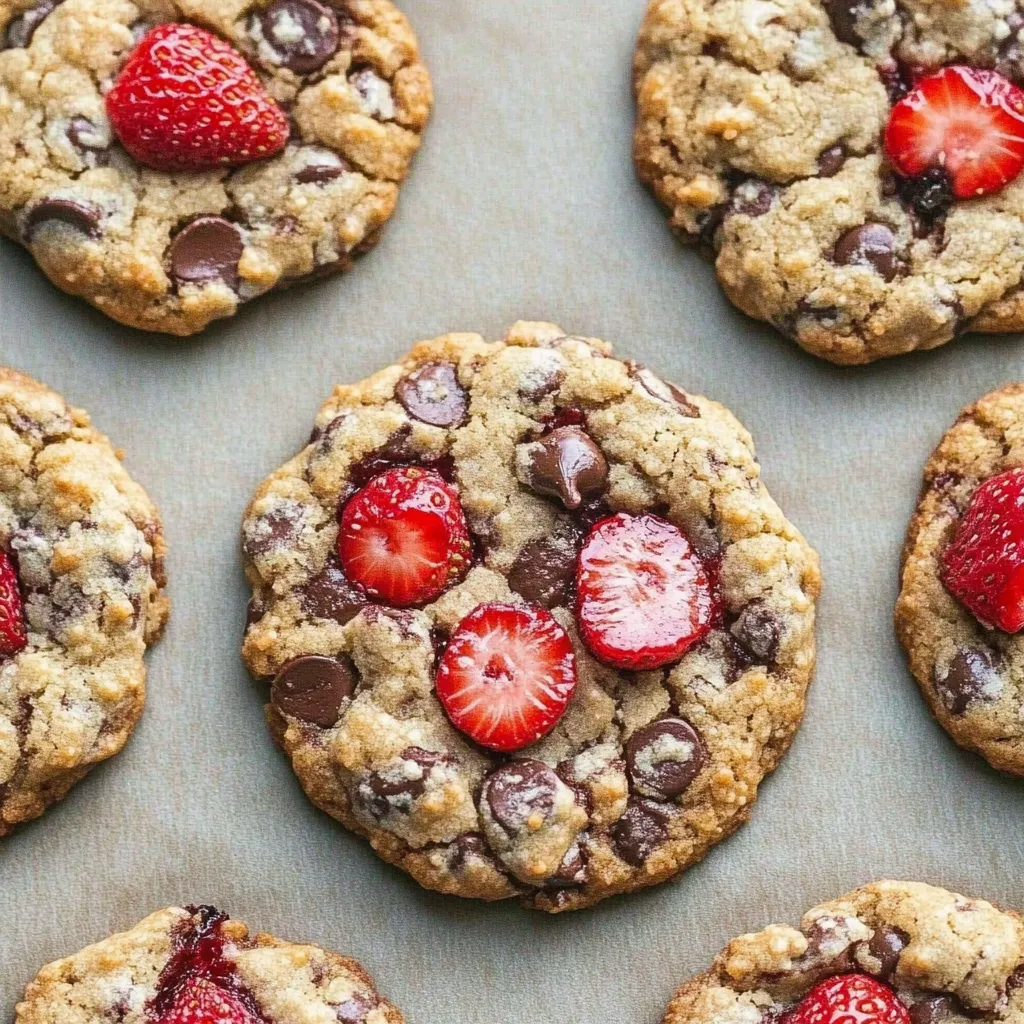 Strawberry Cookies