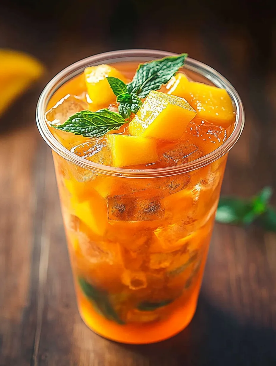 Mango Iced Tea Recipe