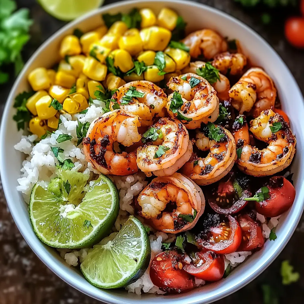 Chipotle Lime Shrimp Bowl Recipe