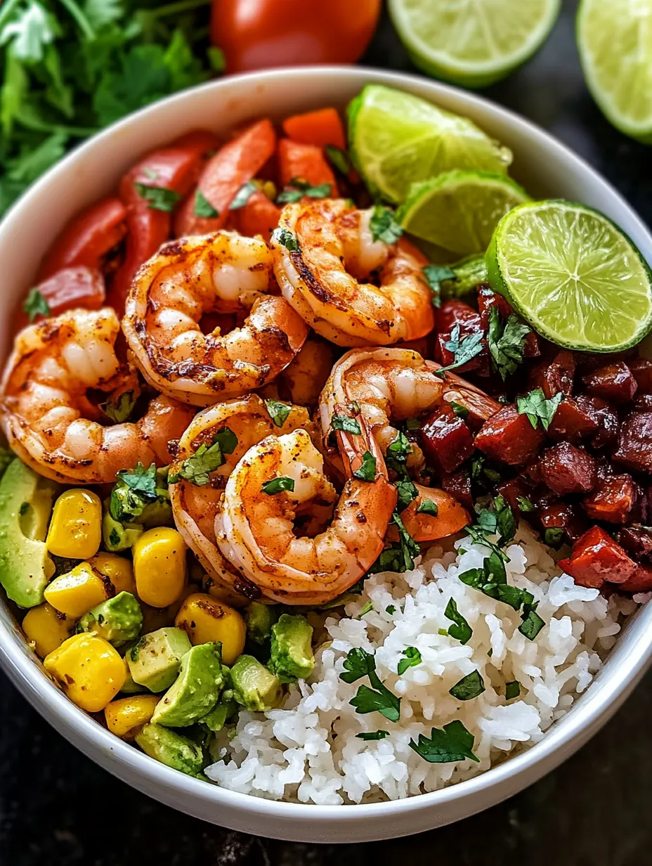 Easy Chipotle Lime Shrimp Bowl