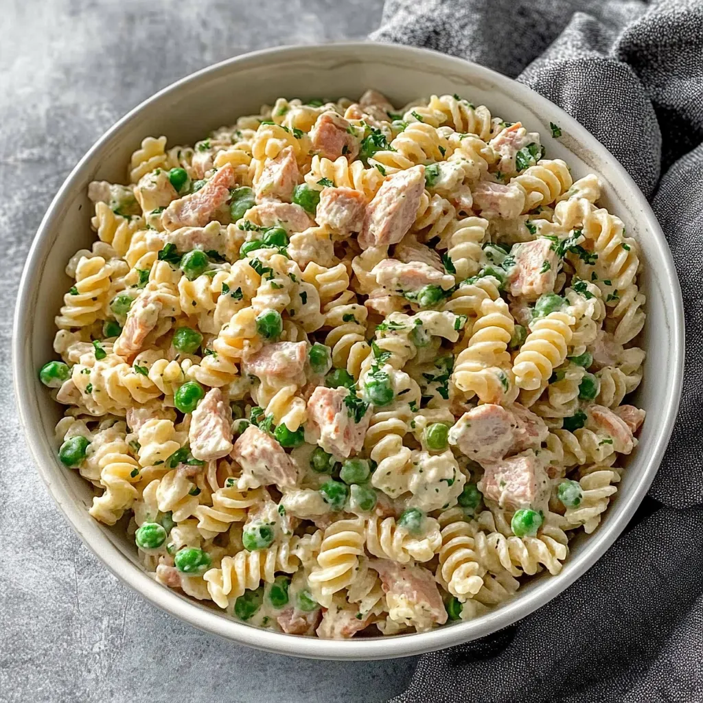 Easy Tuna Pasta Salad | High Protein Recipe