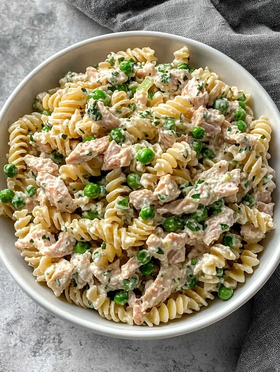 Easy Tuna Pasta Salad | High Protein