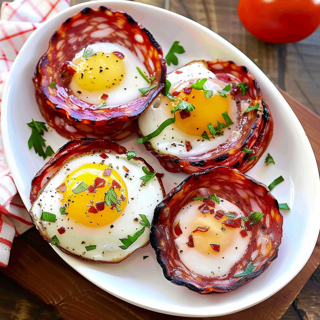 Salami Eggs