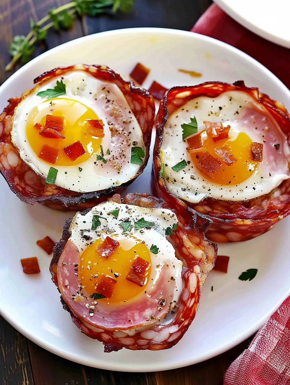 Easy Salami Eggs Recipe