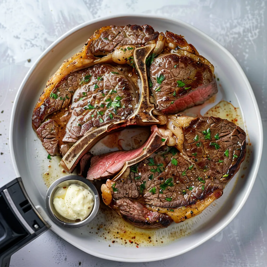 Air Fryer Ribeye Steak