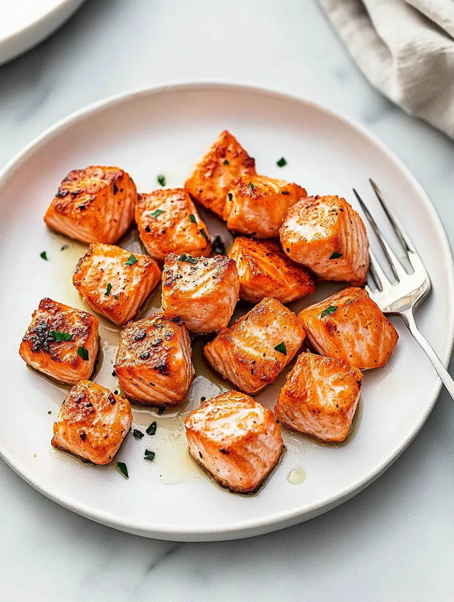 Air Fryer Salmon Bites Recipe