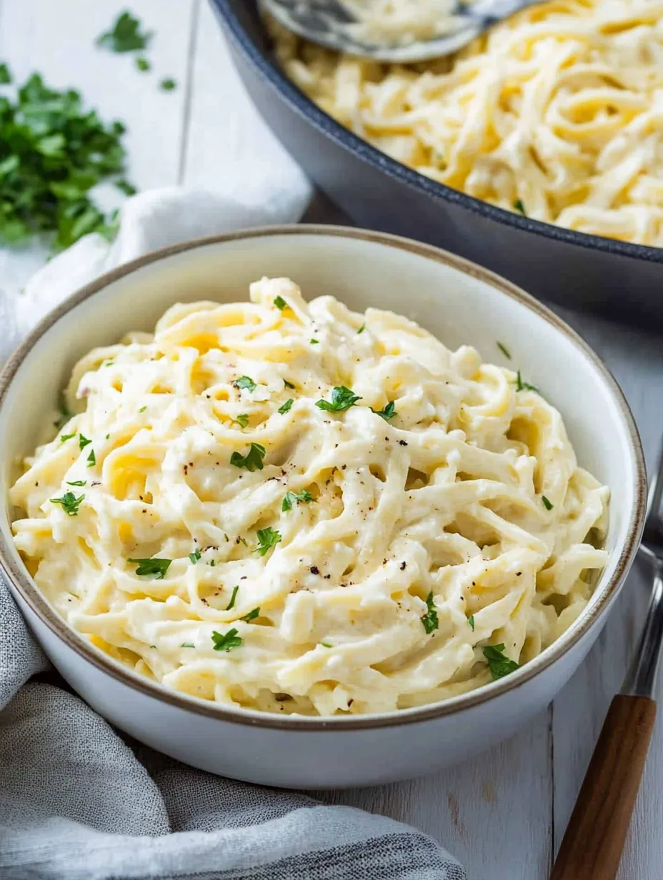 Easy Cottage Cheese Alfredo Recipe