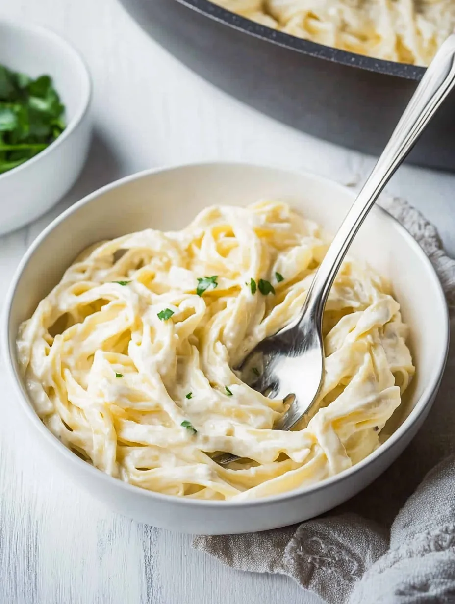 Cottage Cheese Alfredo