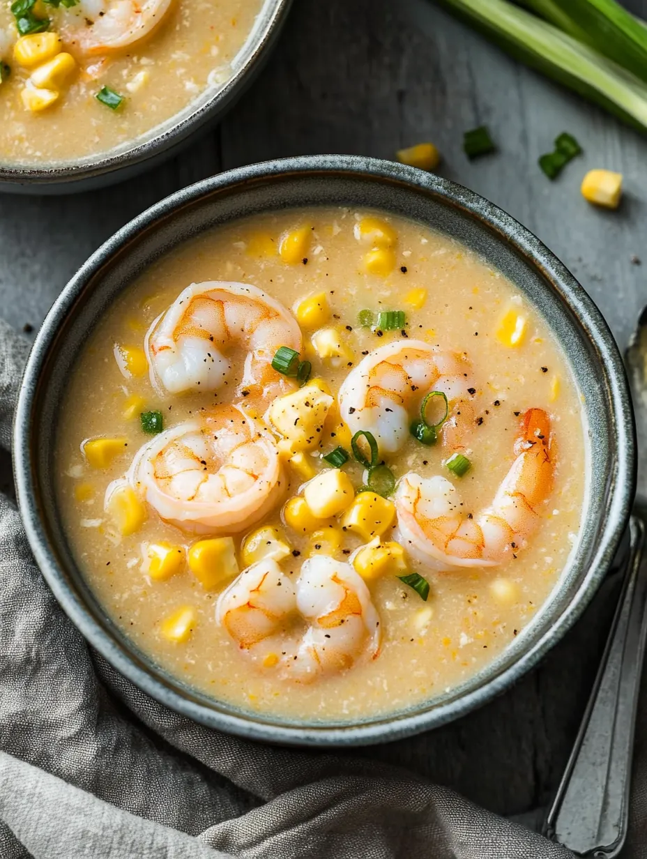 Easy Shrimp and Corn Soup