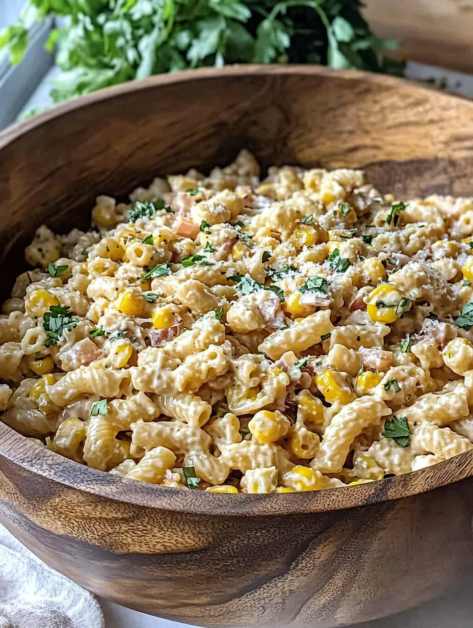 Elote Pasta Salad Recipe