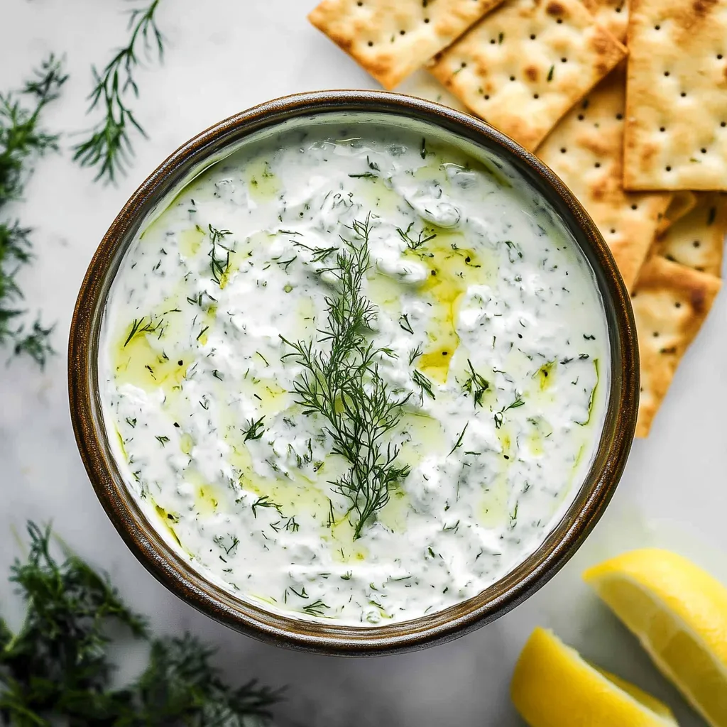 Easy 10 Minute Healthy Tzatziki Sauce