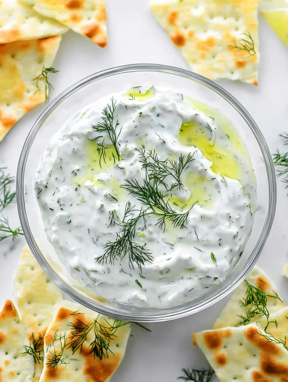 10 Minute Healthy Tzatziki Sauce