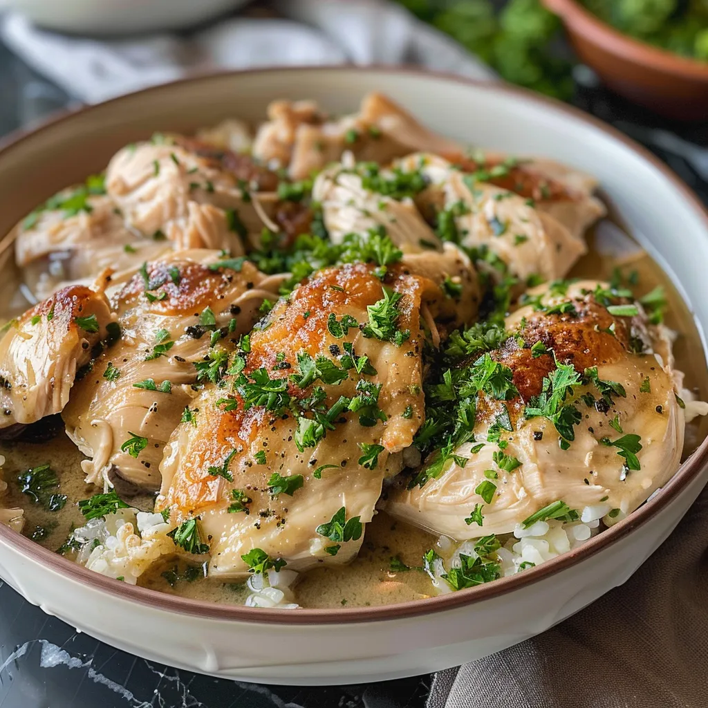 Crockpot Creamy Chicken