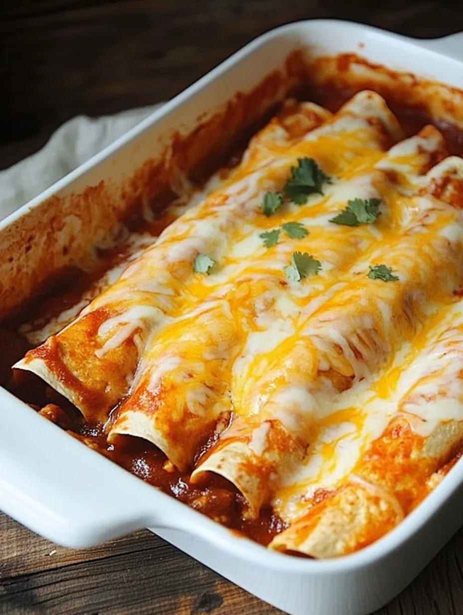 5 Ingredient Beef Enchiladas Recipe