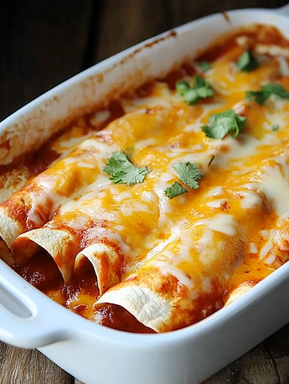 5 Ingredient Easy Beef Enchiladas