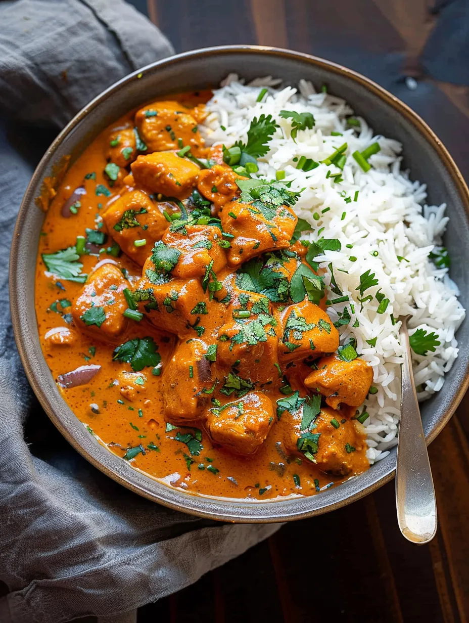 Easy Crockpot Butter Chicken Recipe