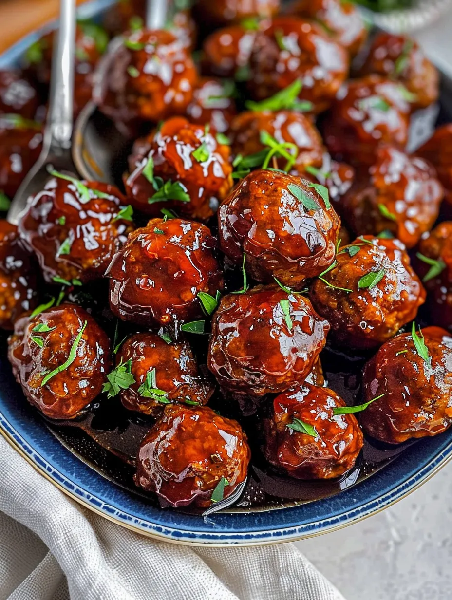 Easy Grape Jelly Meatballs Recipe