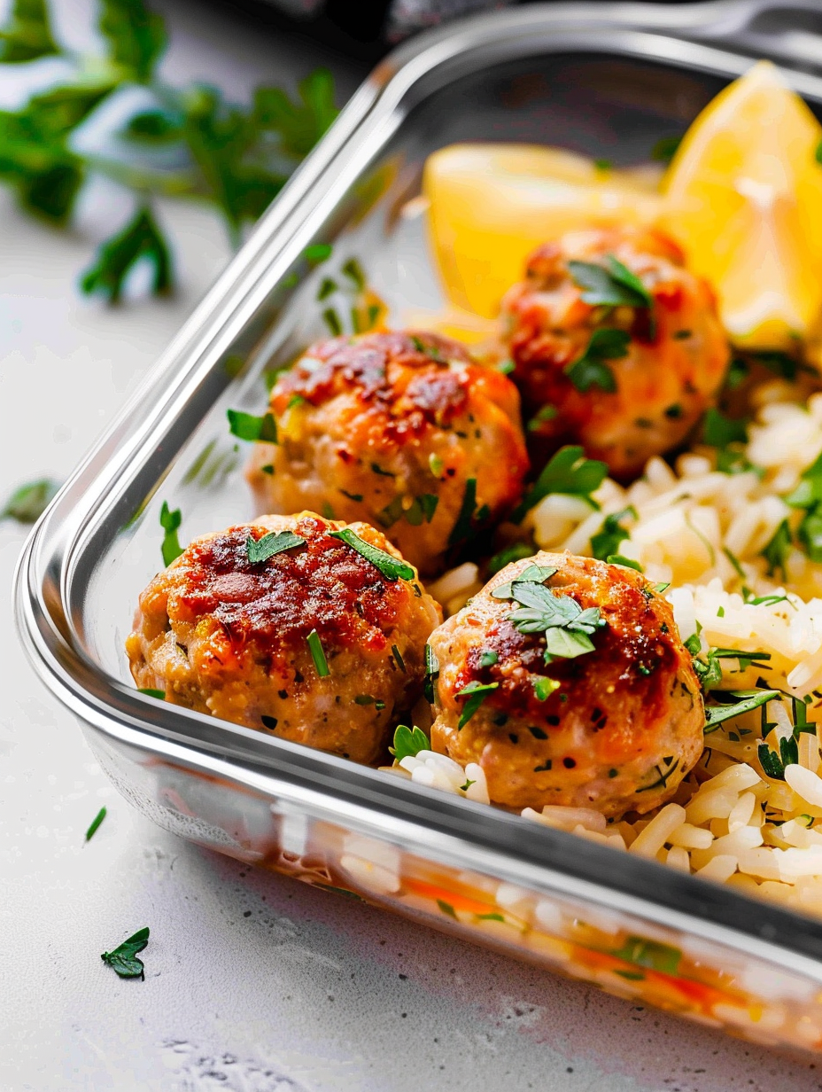 Chicken Meatballs Meal Recipe