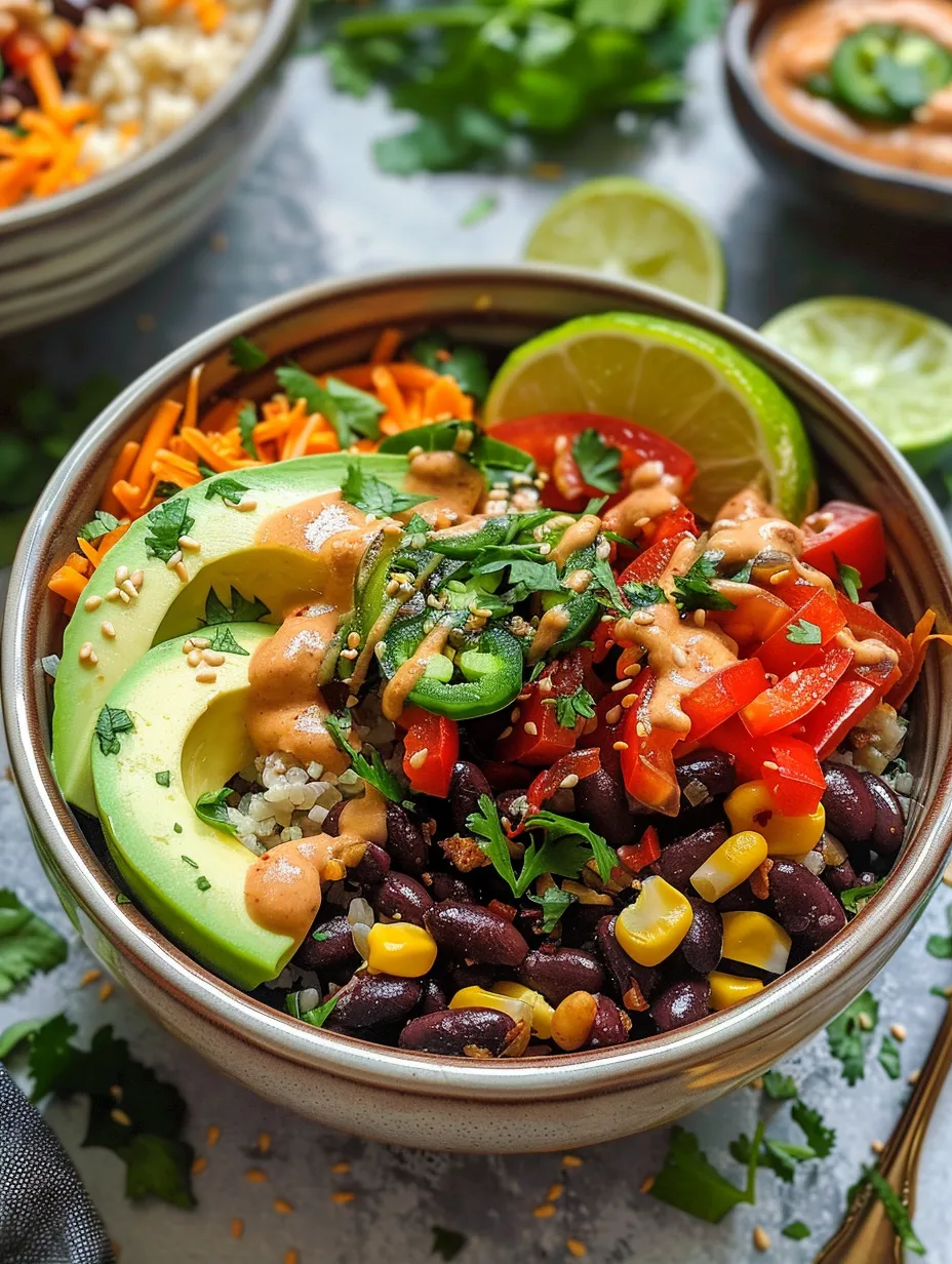 Easy Vegan Chipotle Bowls Recipe