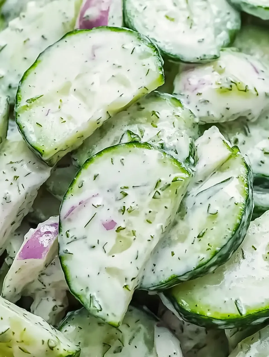 The Best German Cucumber Salad