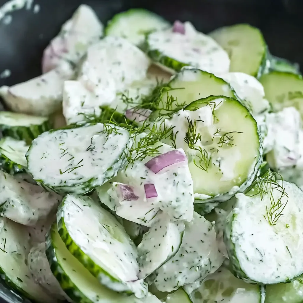 The Best German Cucumber Salad Recipe