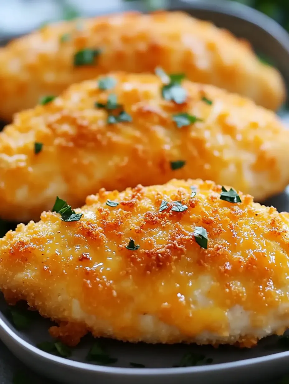 Crispy Cheddar Chicken Recipe