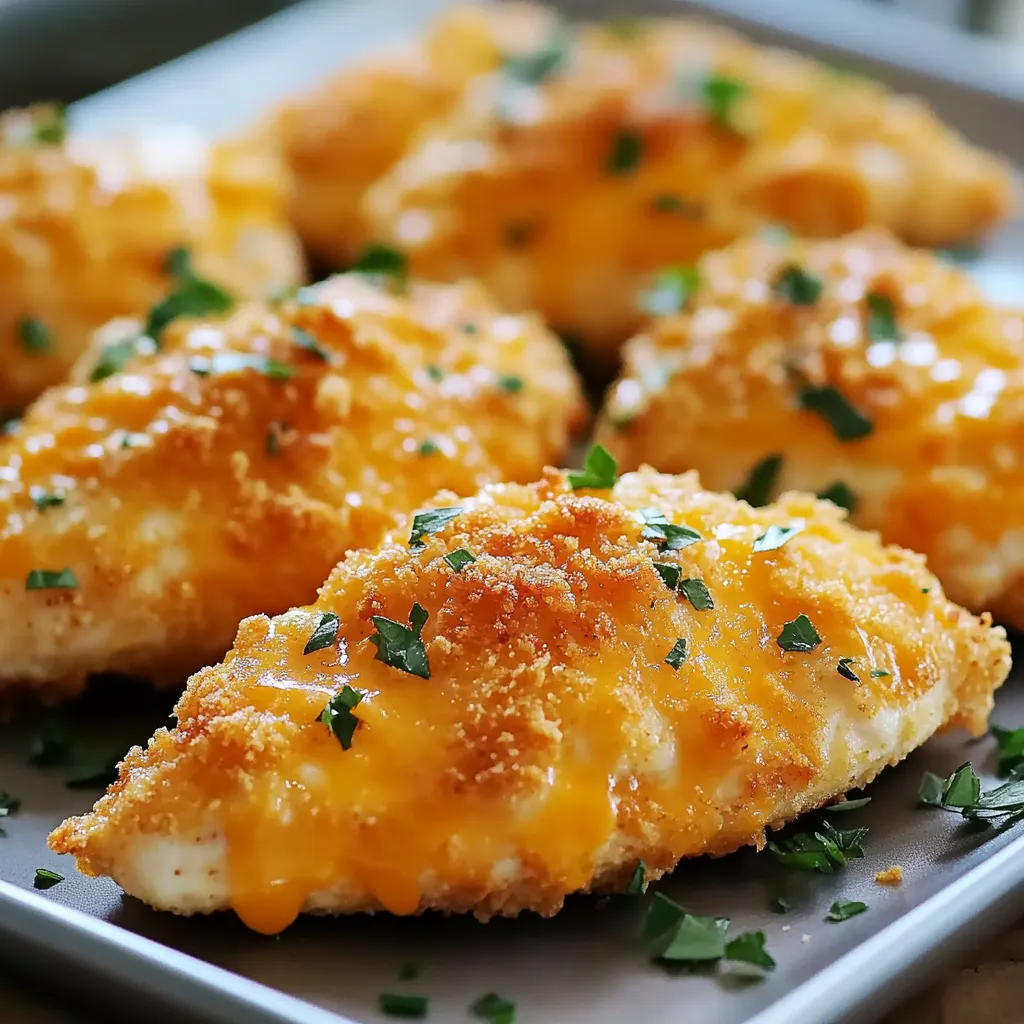 Crispy Cheddar Chicken