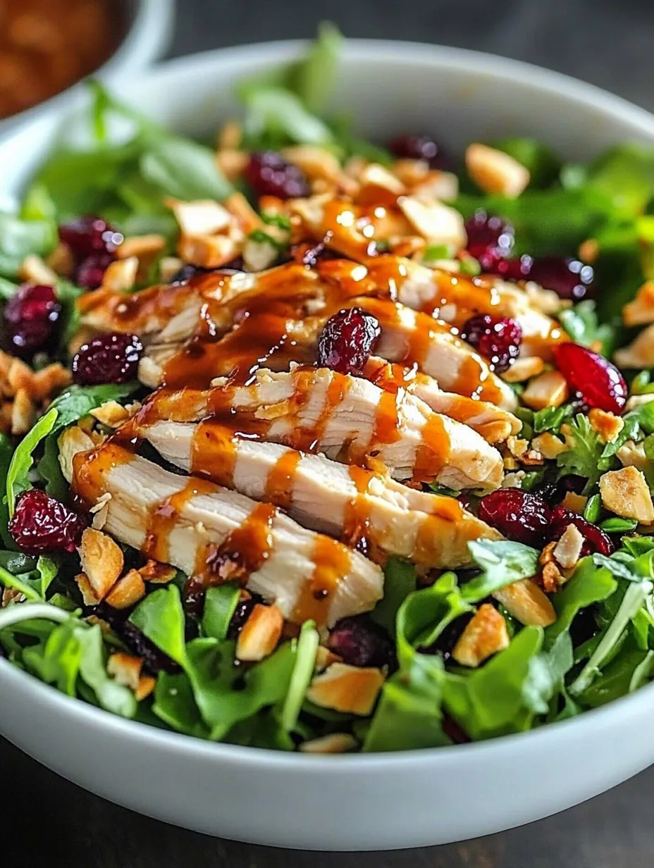 Asian Chicken Cranberry Salad Recipe