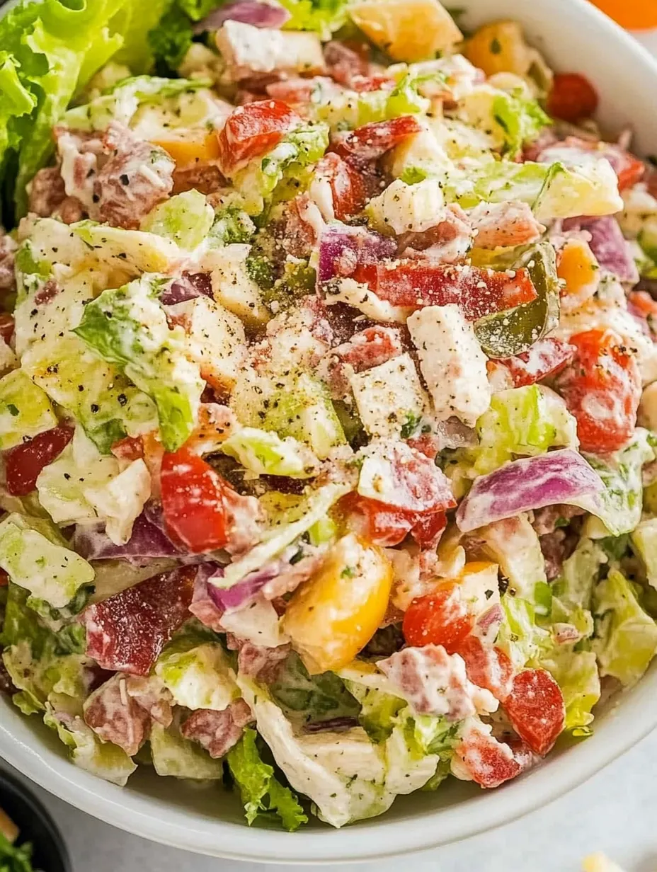 Italian Grinder Salad Recipe