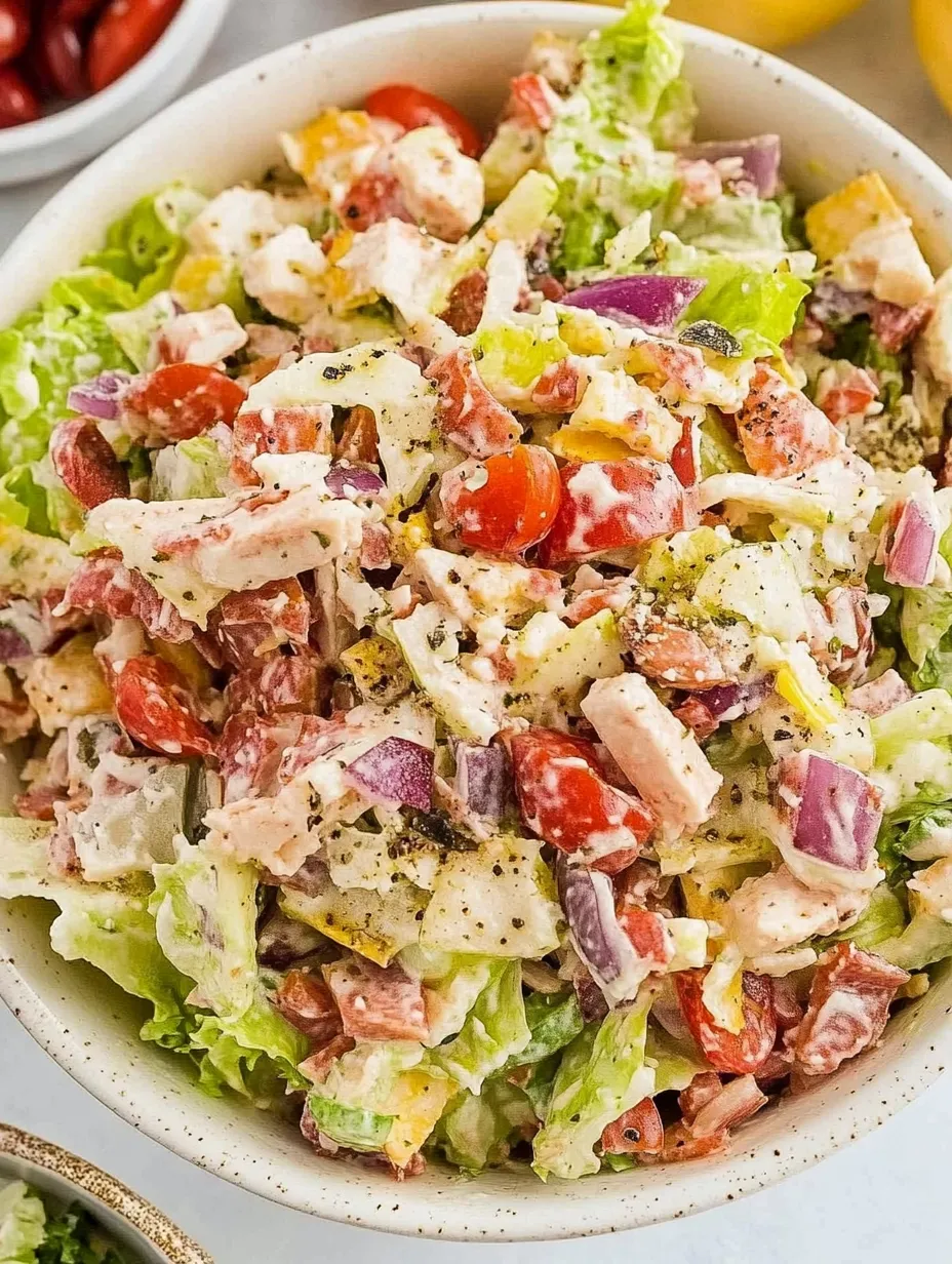 Easy Italian Grinder Salad