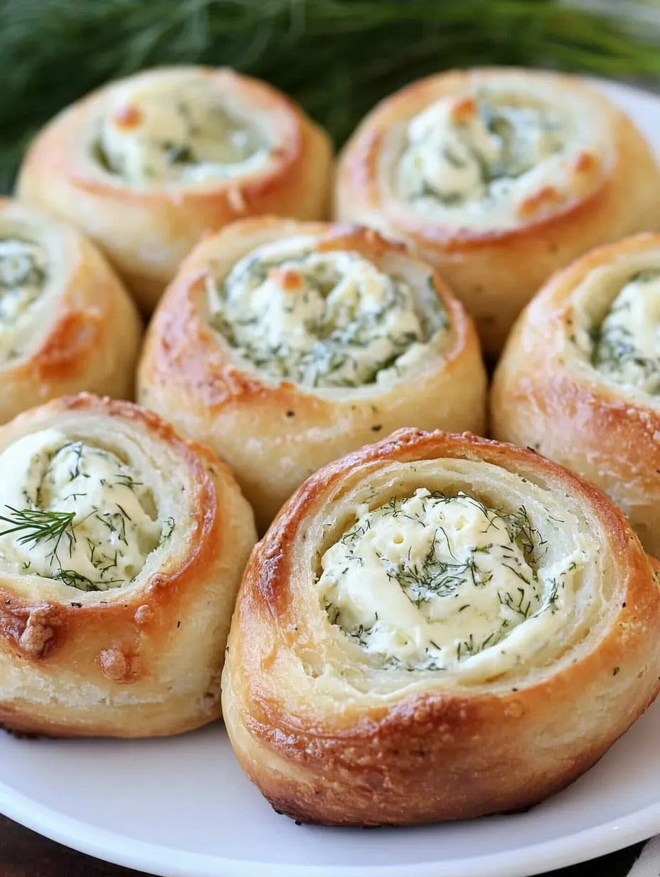 Easy Dill Pickle Crescent Spirals Recipe