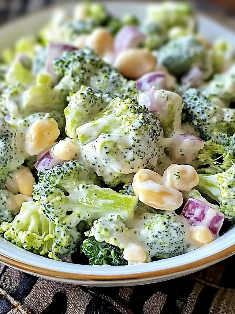 Creamy Broccoli Salad Recipe