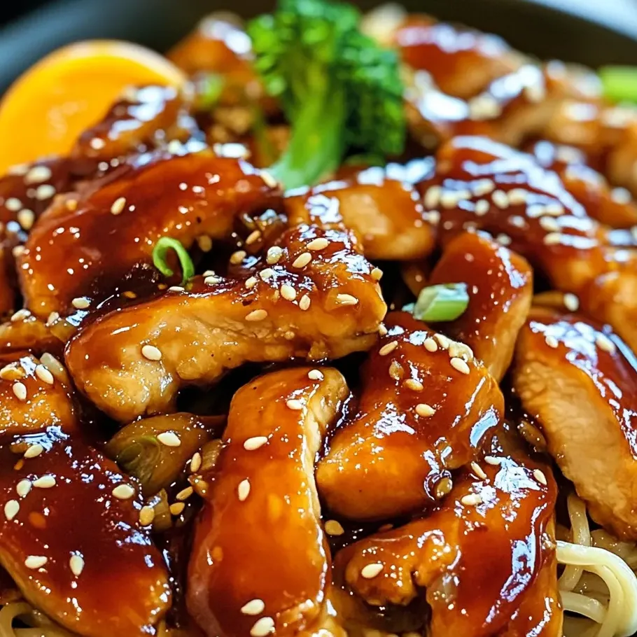 Chicken Teriyaki Noodles