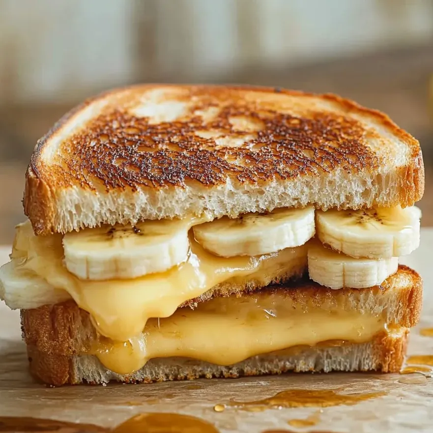 Honey Banana Grilled Cheese
