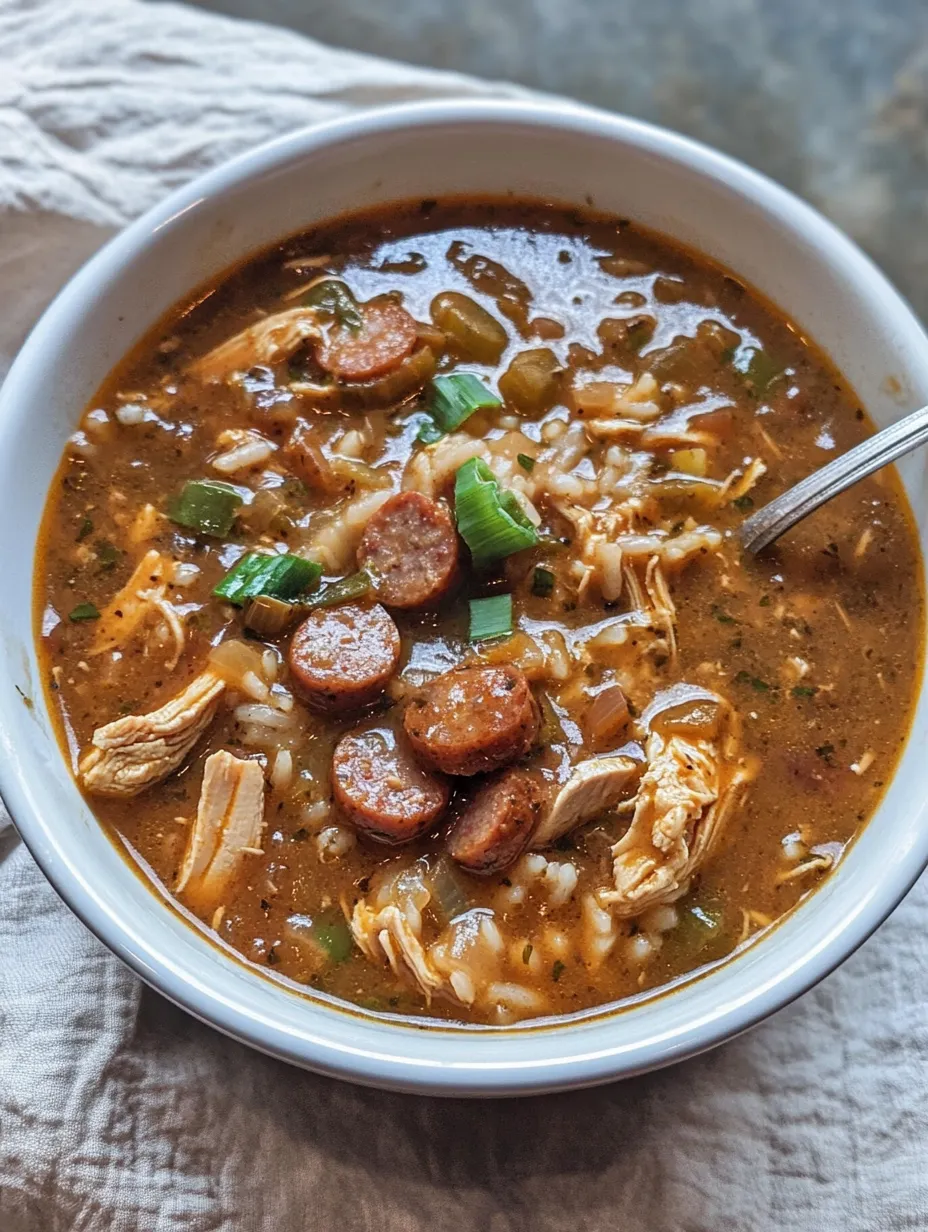 Easy Chicken and Sausage Gumbo