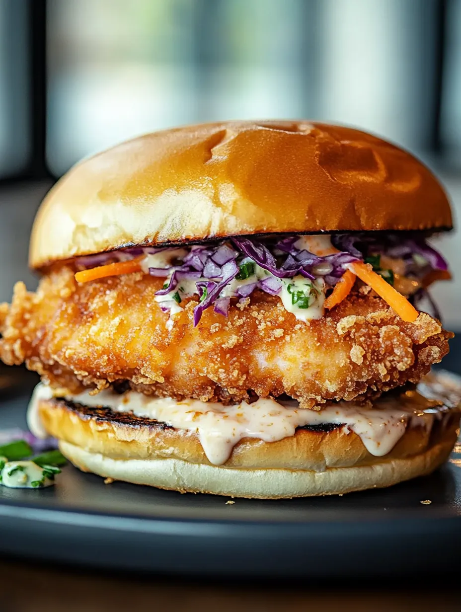 Easy Crispy Fried Cod Sandwich Recipe