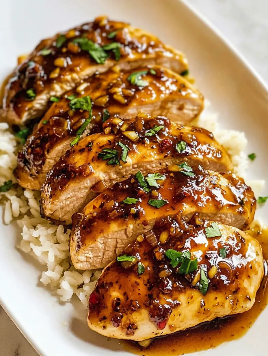 Easy Honey Garlic Chicken Breasts Recipe