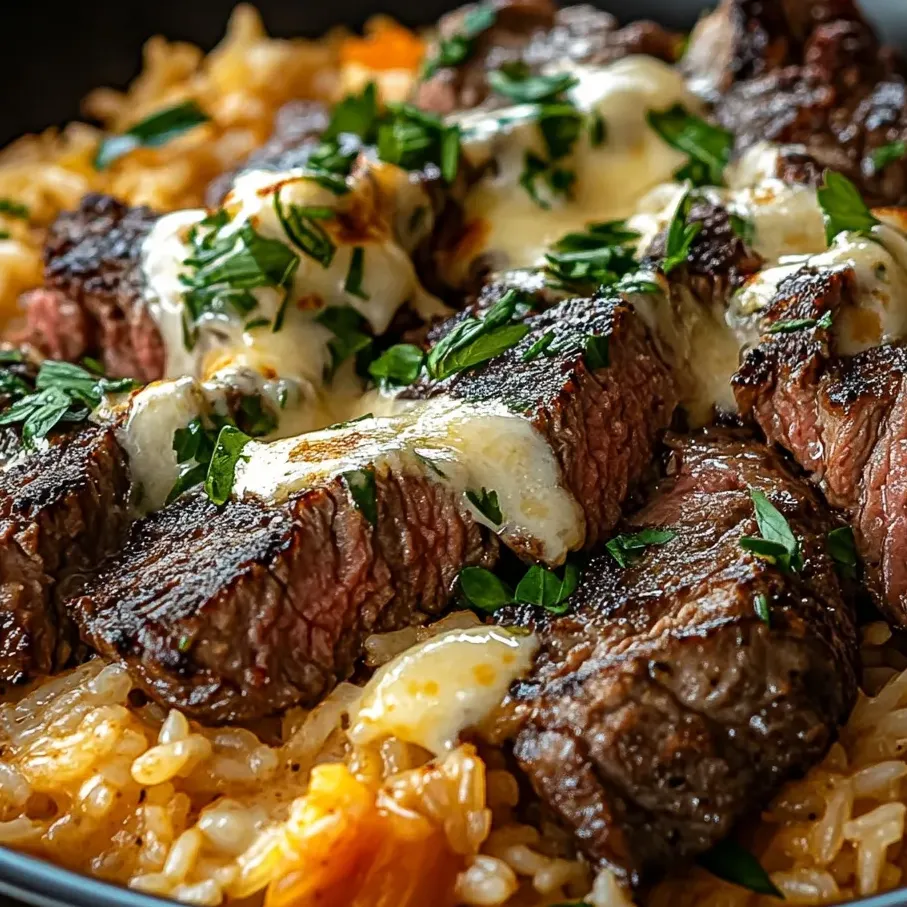 Steak & Queso Rice