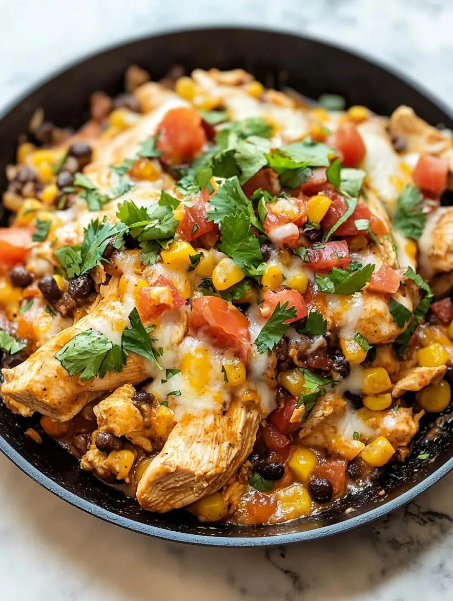 Santa Fe Chicken Skillet Recipe