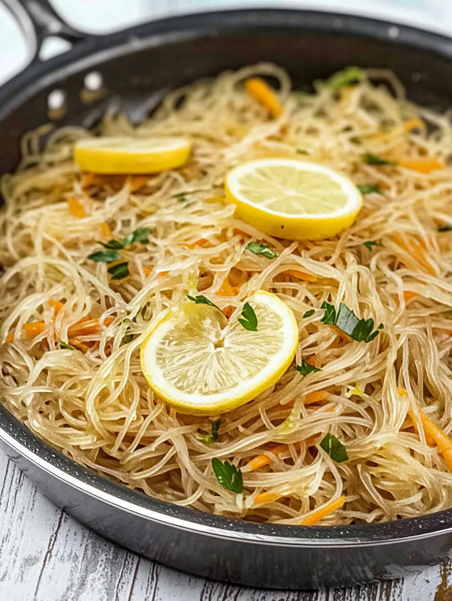 Filipino Stir-Fried Noodles Recipe