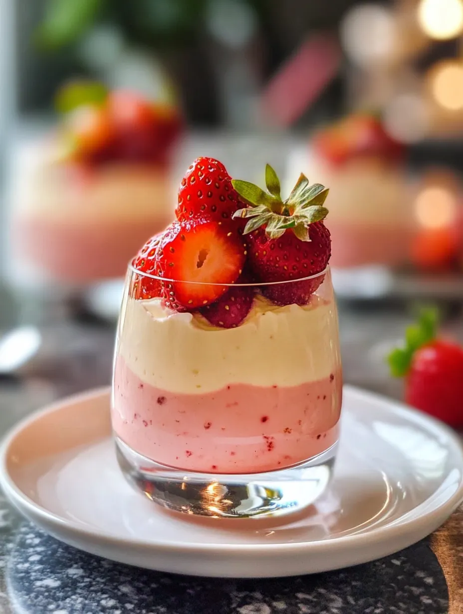 Easy Strawberry Mousse Recipe