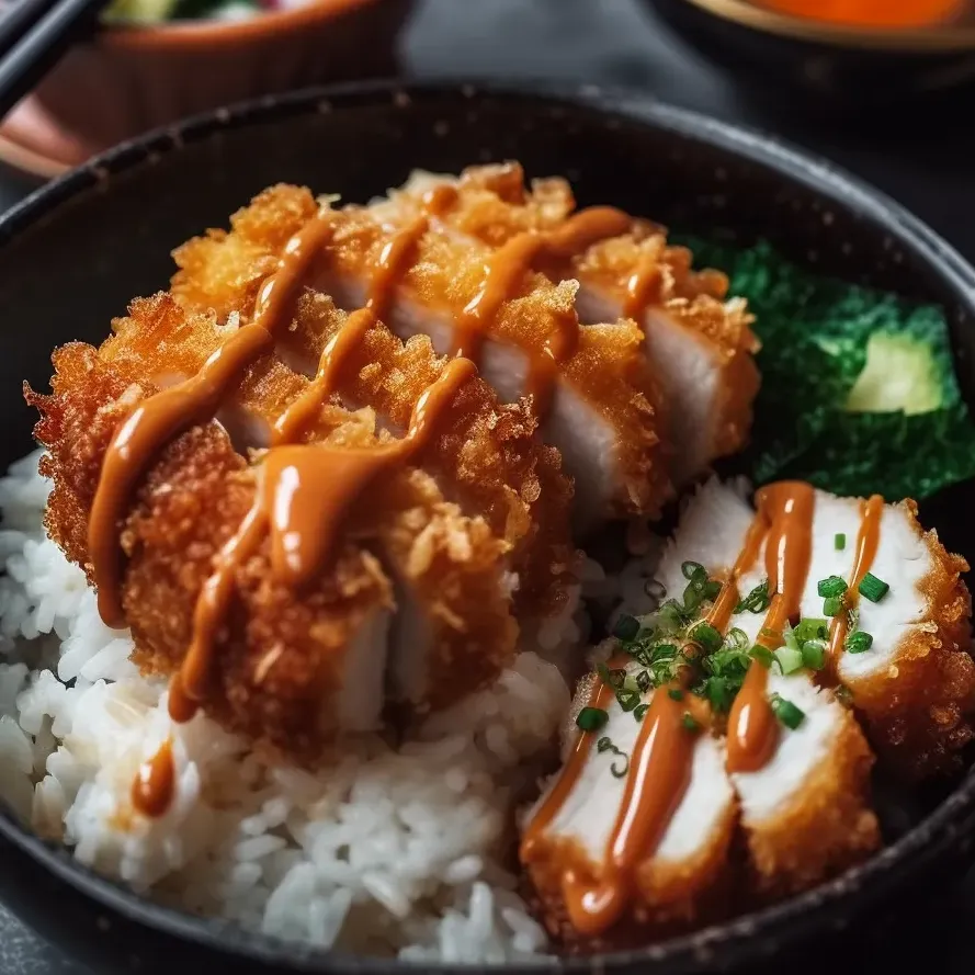 A cozy bowl of crispy meat and rice.